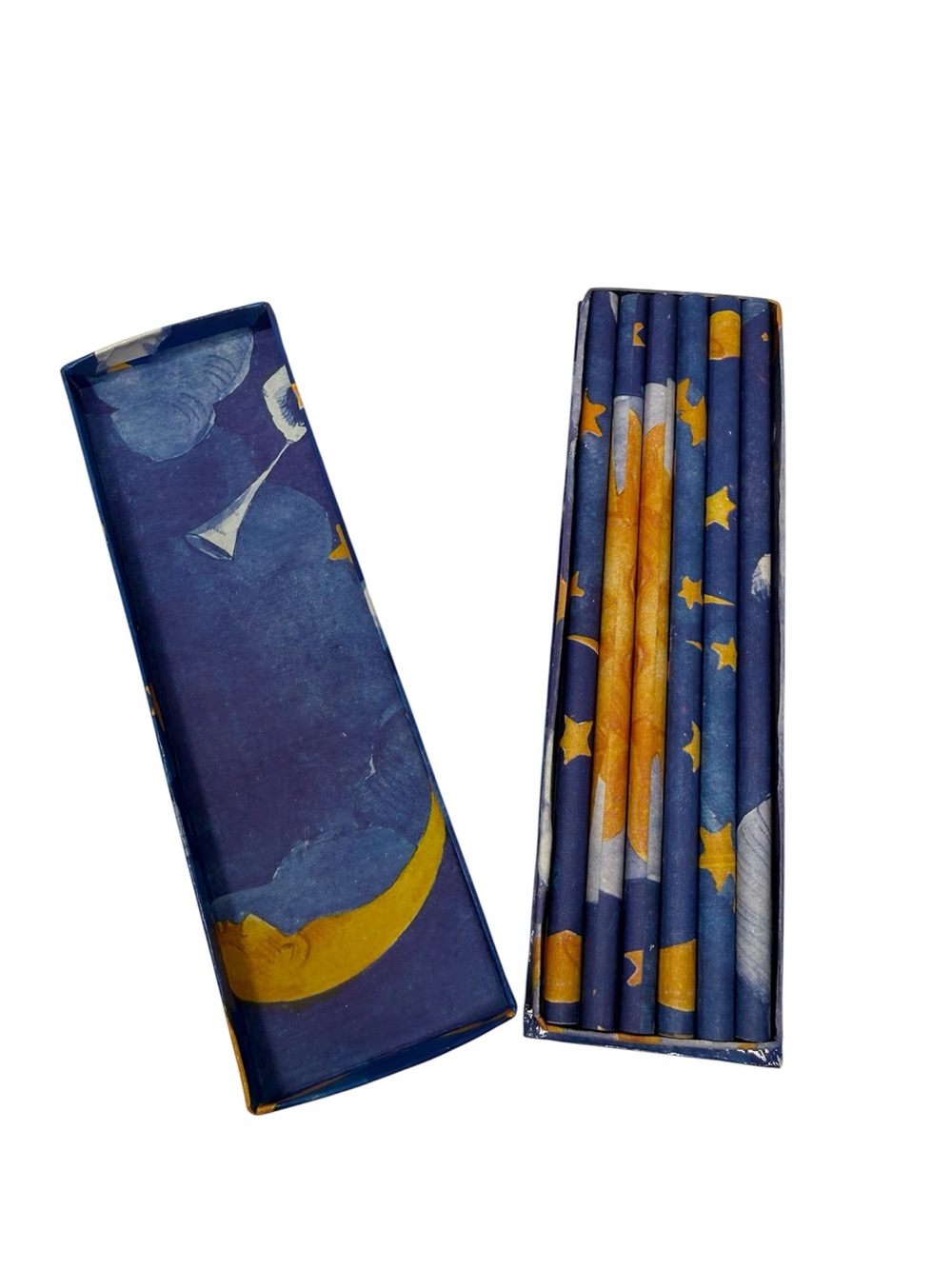 Two’s Company Vintage Celestial Cherub Design Pack of 6 Pencils NIB